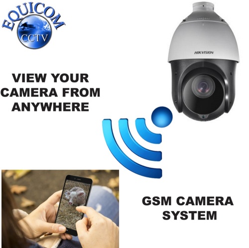Hikvision Lambing Camera with 25 x Zoom 4g GSM Rotating Zoom